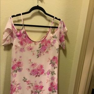 Pink Floral Dress